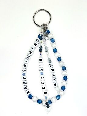 BTS ARIRANG 2026 KEEP SWIMMING KEYCHAIN